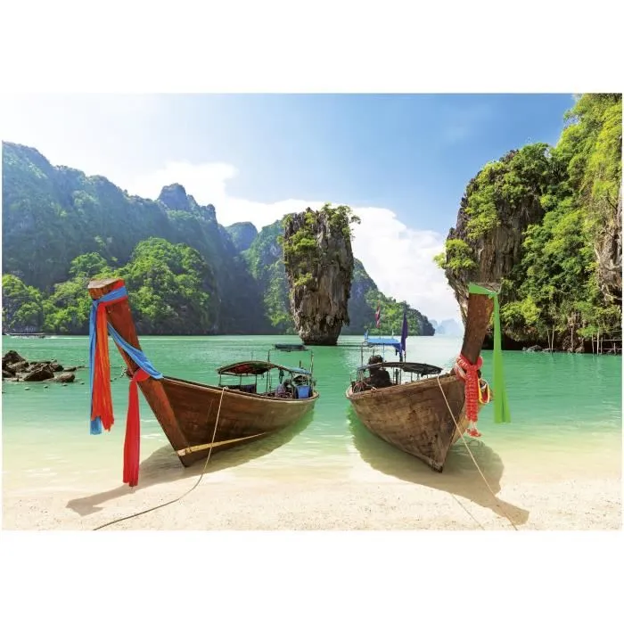 Educa Puzzle Île de James Bond Thaïlande 1000 Pièces - 68 x 48 cm, Jeu d'assemblage