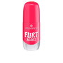 Essence Vernis à Ongles Gel Flirt Alert n°19 - 8 ml - Vernis Gel Brillant Sans Lampe UV - Top Coat Compatible - Manucure Longue Durée