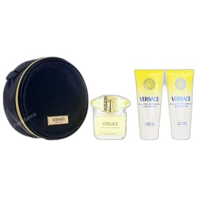 Versace Yellow Diamond Coffret 4 Pièces Eau de Toilette