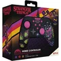 Konix - Manette de jeu Nintendo Switch, Switch 2 et PC - Stranger Things - Filaire avec câble USB de 3 m - Noir et rose - Vibration - Bouton capture d'écran