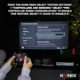 Konix - Manette de jeu Nintendo Switch, Switch 2 et PC - Stranger Things - Filaire avec câble USB de 3 m - Noir et rose - Vibration - Bouton capture d'écran