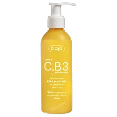 Ziaja Gel Nettoyant Visage Vitamine C.B3 Niacinamide 190 ml