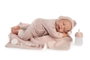 Antonio Juan Poupée nouveau-né Luna avec toquilla et doudou 42cm - Multilingue (espagnol, français, etc.) - À partir de 3 ans