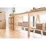 Astigarraga Plateau en bois de pin massif 140 x 70 x 3 cm
