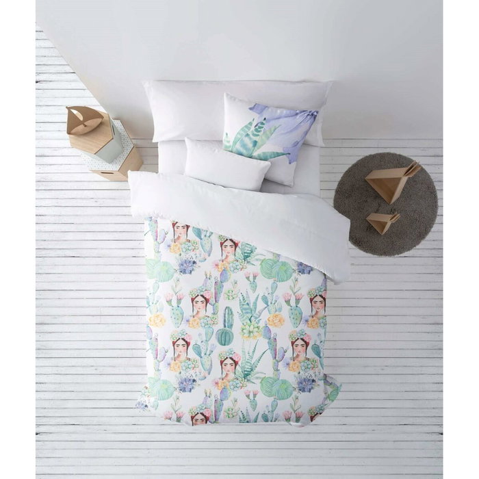 Housse de Couette Decolores Sonora Multicouleur 175 Fils 260 x 240 cm Housse de Couette Decolores Sonora Multicouleur 175 Fils 260 x 240 cm