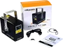 ALGAMLIGHT Laser d'Animation RGB 500mW - 34 Canaux DMX - Alimentation 100-240V - Effet Lumineux