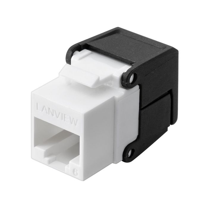 Lanview Lanview Keystone Jack Cat6 non blindé Lanview Lanview Keystone Jack Cat6 non blindé
