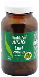 HEALTH AID Alfalfa Leaf 700mg 120 comprimés