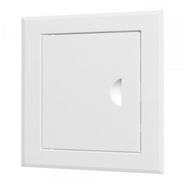 Couvercle de regard en acier blanc 15x15 cm