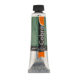 Cobra Peinture à l'huile Artist Color Vert oxyde de chrome 668 - 40 ml