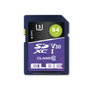 Elbe SD-3064 Carte mémoire SD 64GB Classe U3 V30 pour enregistrement vidéo 4K UHS-I