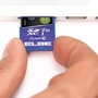 Elbe SD-3064 Carte mémoire SD 64GB Classe U3 V30 pour enregistrement vidéo 4K UHS-I