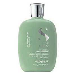 Alfaparf Semi Di Lino Scalp Renew Energizing Shampoo revitalisant stimulant - Pour cheveux fragiles, chute et perte de densité - Shampoing quotidien fortifiant cuir chevelu