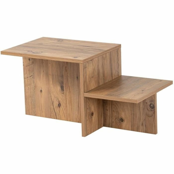 BigBuy Home Table basse Harmony Pin Atlantique 80 x 40 x 40 cm BigBuy Home Table basse Harmony Pin Atlantique 80 x 40 x 40 cm