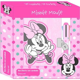 Safta Set de journal avec cadenas Minnie Mouse Minty