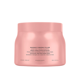 Kérastase Chroma Absolu Filler - Masque crème anti-porosité pour cheveux colorés - Traitement réparateur - 500 ml