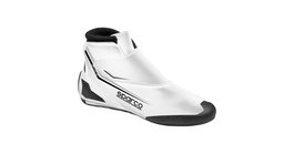 Sparco Bottes Karting K-Prime S0012B545BINR Taille 45 Blanc-Noir Cuir Microfibre Semelle Amortissante