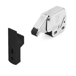 HERRAJES ALK Vaivén resorte mini latch noir