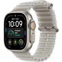 Apple Watch Ultra 4 GPS + Cellular - 49mm - Boîtier Natural Titanium - Bracelet Translucent Grey Ocean Band
