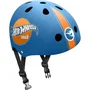 Stamp Casque Skate/Vélo STAMP - Licence Hot Wheels Bleu - Taille 53-57 cm - Structure EPS, Coque ABS, Sangles et Aérations Ajustables