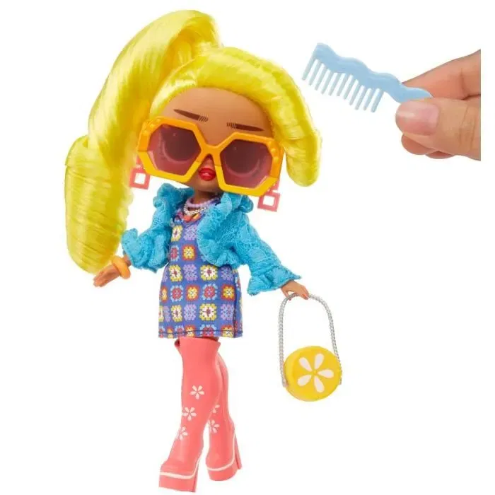 L.O.L. Surprise Tweens Poupée Mannequin Articulée Hana Groove 24 cm avec 2 Tenues, Accessoires, Glacière et Appareil Photo Polaroid - À partir de 4 ans
