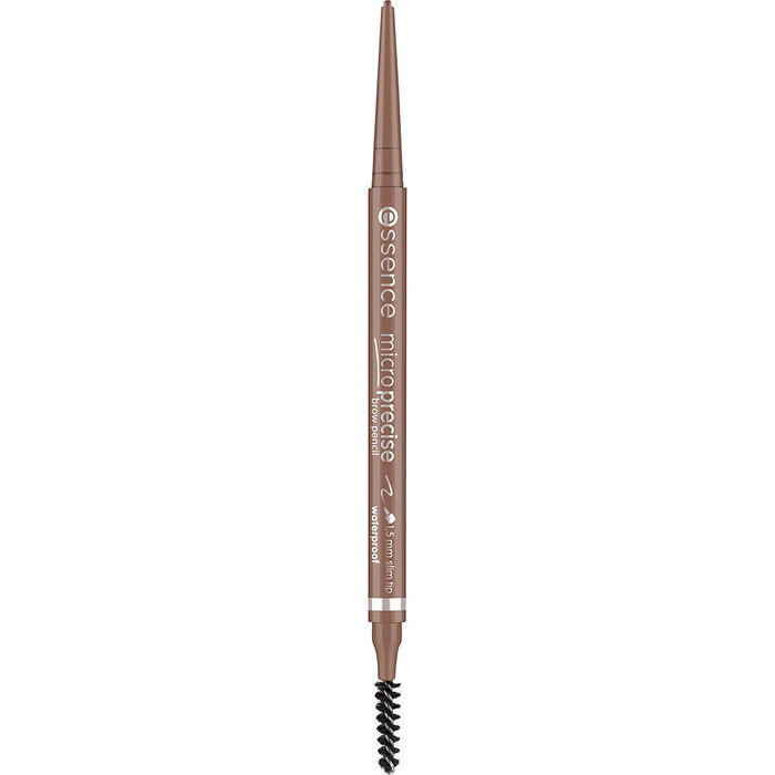 Essence Crayon à sourcils waterproof Micro Precise n°02 Taupe - Mine ultra fine, effet poils, tenue longue durée - 0.05 g