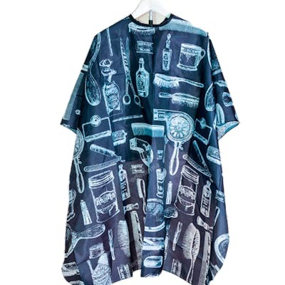 Bifull BIFULL STOM CAPA CABALLERO Cape de coiffure homme avec fermeture par attaches 117x138cm Bifull BIFULL STOM CAPA CABALLERO Cape de coiffure homme avec fermeture par attaches 117x138cm