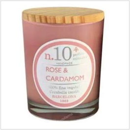 CERABELLA Bougie en pot rose-cardamome 7,5x9 cm