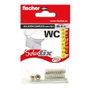 Fischer Kit de fixation Solufix pour WC 5569819
