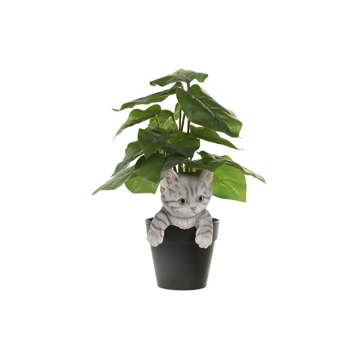 Home ESPRIT Figurine Décorative Marron Noir Gris (4 Unités)