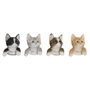 Home ESPRIT Figurine Décorative Marron Noir Gris (4 Unités)