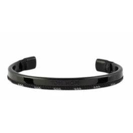 Bracelet Homme Tom Hope HYBRID - (13 - 15.5 CM) ***SPECIAL PRICE*** Cuir Acier inoxydable