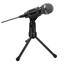 Equip 245341 Microphone de bureau avec réduction de bruit, plug-and-play, Jack 3.5 mm