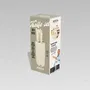 Jocca Set de 5 couteaux avec bloc en polypropylène beige pour cuisine - Couteaux de cuisine précis et élégants