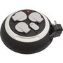 Brennenstuhl Comfort Line CL-S black/white H05VV-F3G1.5