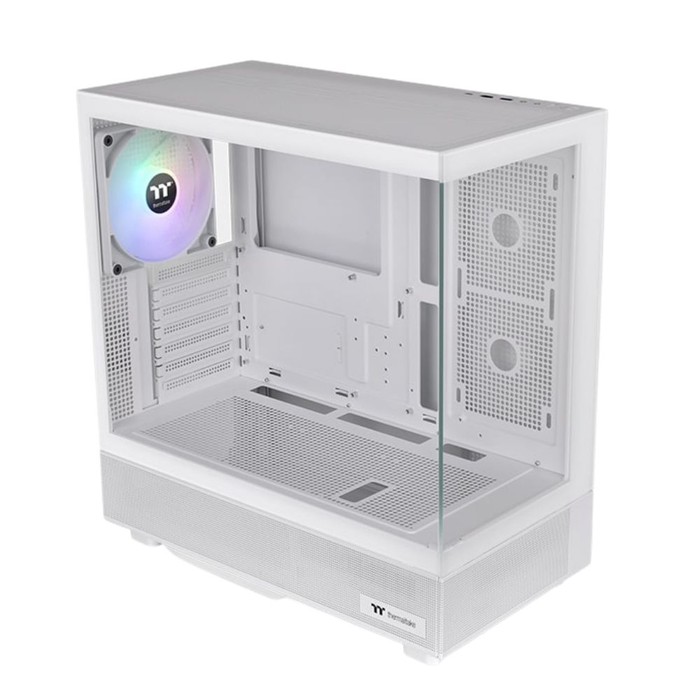 Thermaltake CA-1Y7-00M6WN-00 Boîtier PC View 270 TG ARGB en Blanc avec Panneau Transparent en Verre Trempé