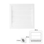WOLFPACK LINEA PROFESIONAL Grille de ventilation en plastique avec lames mobiles 20x20 cm