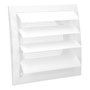 WOLFPACK LINEA PROFESIONAL Grille de ventilation en plastique avec lames mobiles 20x20 cm