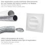 WOLFPACK LINEA PROFESIONAL Grille de ventilation en plastique avec lames mobiles 20x20 cm