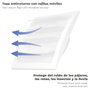 WOLFPACK LINEA PROFESIONAL Grille de ventilation en plastique avec lames mobiles 20x20 cm