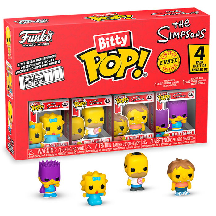 FUNKO Bitty Pop! Les Simpson Maggie - Blister de 4 figurines FUNKO Bitty Pop! Les Simpson Maggie - Blister de 4 figurines
