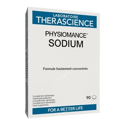THERASCIENCE Sodium 90 comprimés complément alimentaire hydratation THERASCIENCE Sodium 90 comprimés complément alimentaire hydratation