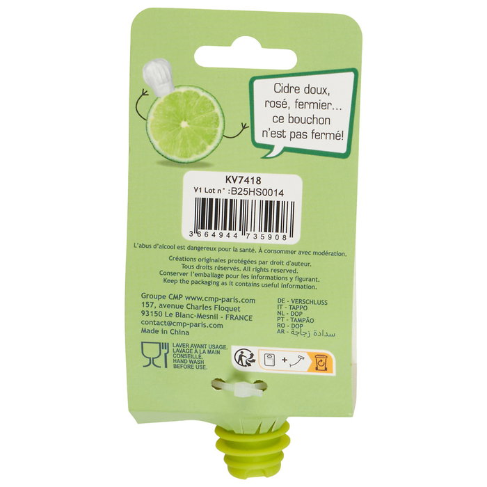 Cook Concept Bouchon de bouteille forme pomme