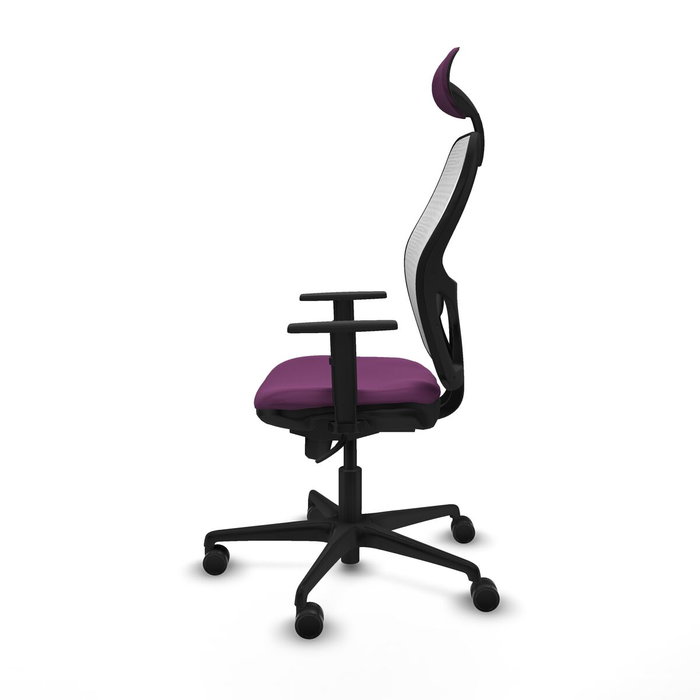 Piqueras y Crespo Chaise de Bureau avec Appui-tête Jorquera 1D036N1 Violet