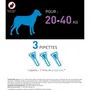 Frontline Spot On Anti-puces et anti-tiques pour Chien de 20 à 40 kg - 3 Pipettes - Efficace 8 Semaines