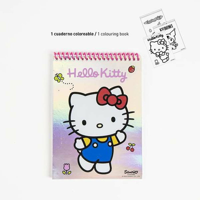 Ensemble de Papeterie Hello Kitty Rose Ensemble de Papeterie Hello Kitty Rose