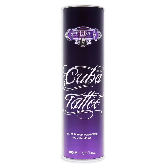 Cuba Tattoo Eau de Parfum pour Femme 100 ml Cuba Tattoo Eau de Parfum pour Femme 100 ml