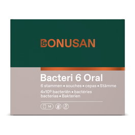BONUSAN Bacteri 6 Oral 14 sachets