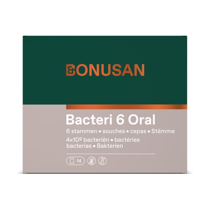 BONUSAN Bacteri 6 Oral 14 sachets BONUSAN Bacteri 6 Oral 14 sachets