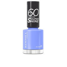Rimmel London Vernis à ongles 60 Seconds Super Shine #856 - Brise Bleue 8 ml - Séchage Rapide - Éclat Exceptionnel